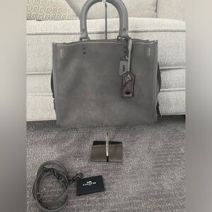 Coach Rogue 30 suede gray